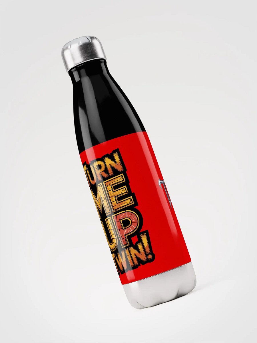 Turn Me Up Twin! Stainless Steel Water Bottle product image (3)