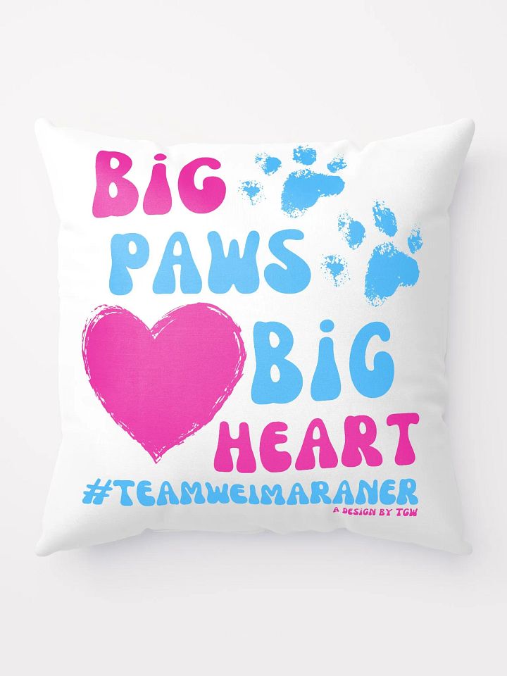 Big Paws, Big Heart - Pillow product image (1)