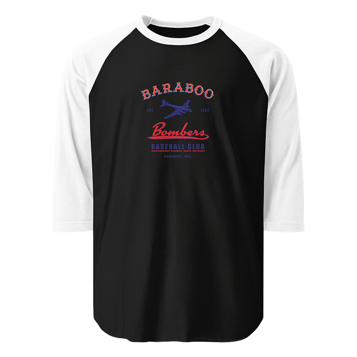 Baraboo Bombers Vintage Baseball Tee product image (1)