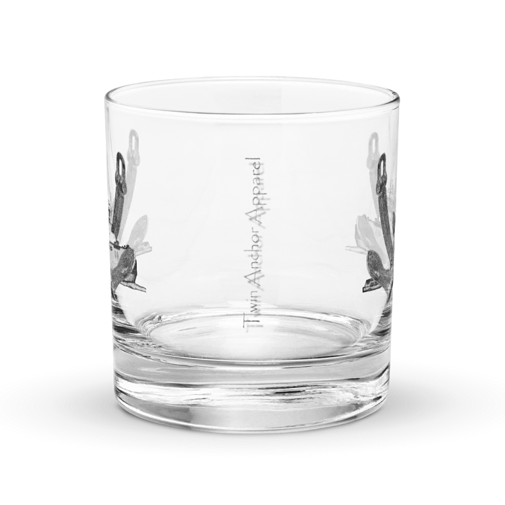 Twin Anchor Titan tug Rocks Glass 10.5oz product image (2)
