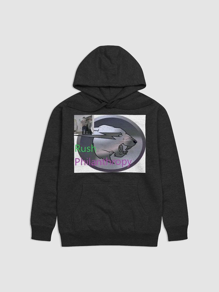 Rush Philanthropy silver hoodie product image (1)