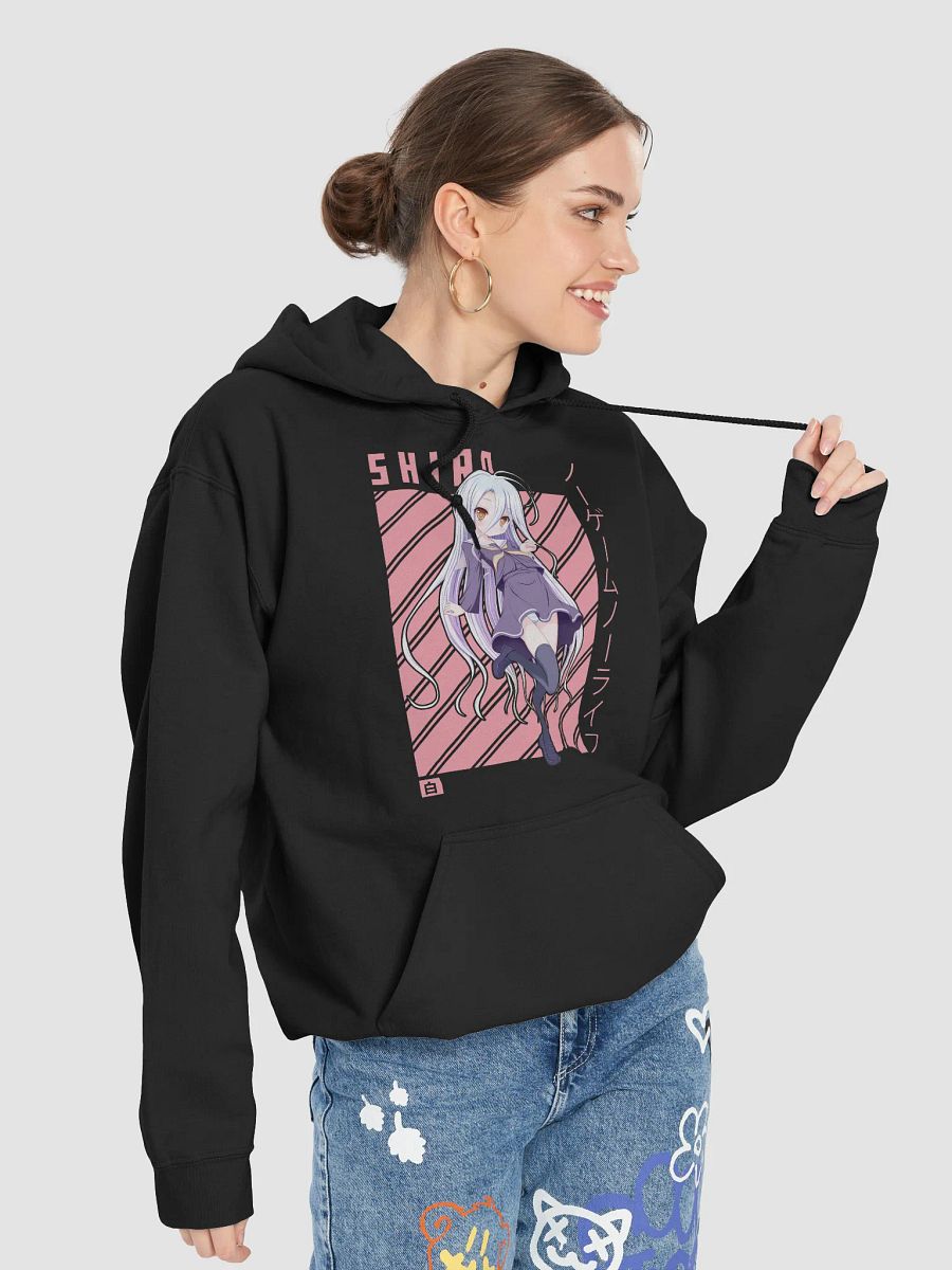 No Game No Life Shiro Radiant Grace Sweatshirt – Gildan Midweight product image (4)