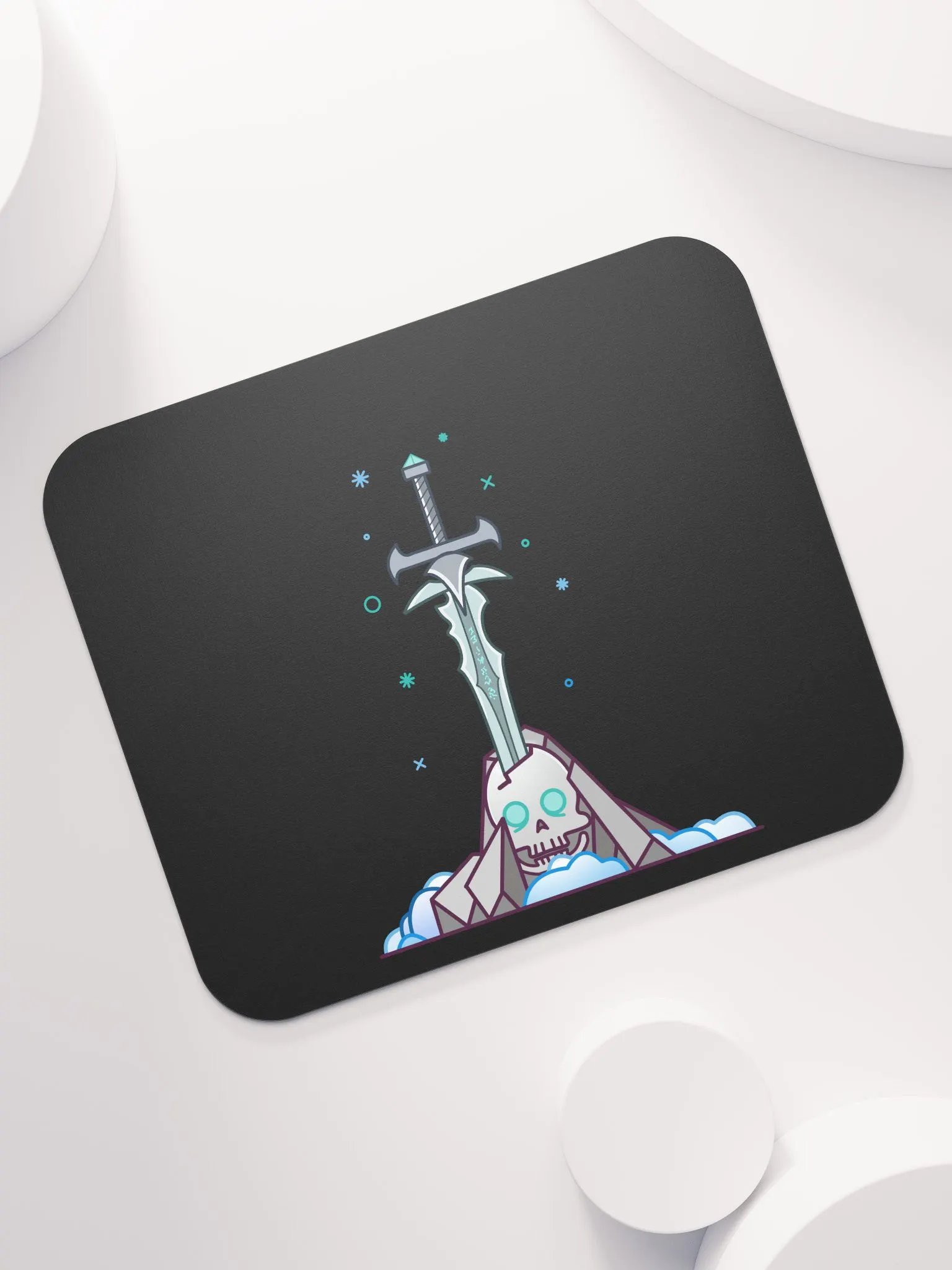 Sword in the Skull - Lich Variation - Mouse Pad product image (7)