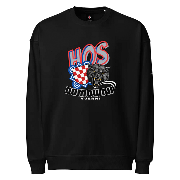 HOS DOMOVINI VJERNI organic Sweatshirt Gussi Brada product image (1)