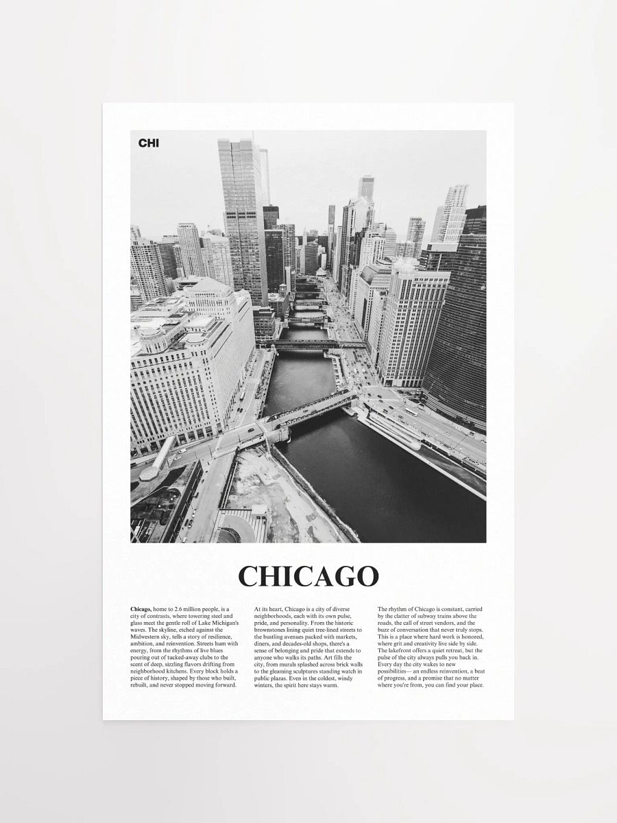Chicago 03 Newspaper Poster product image (5)