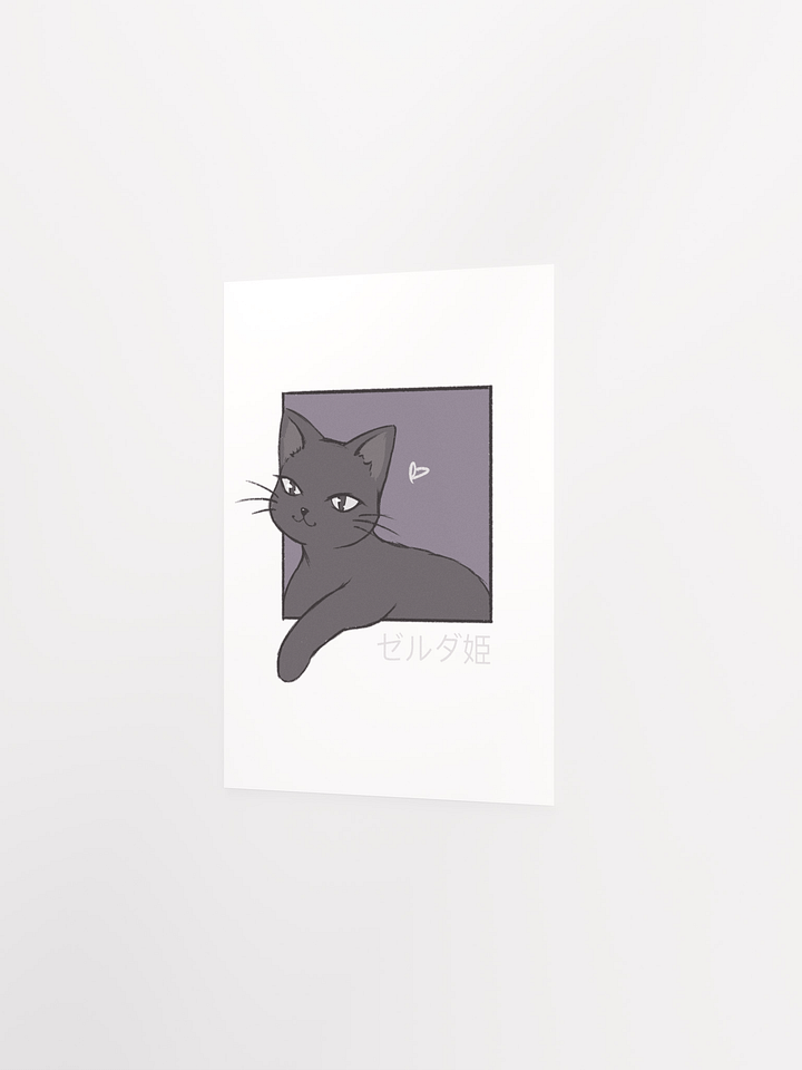 ZELDA THE CAT 0.1 ART PRINT product image (54)