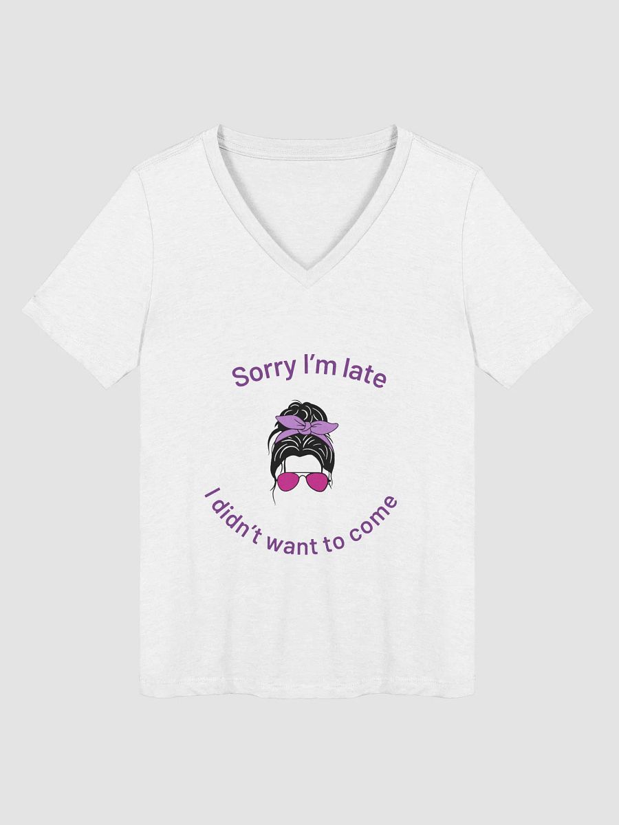 Sorry I'm late, purple product image (5)