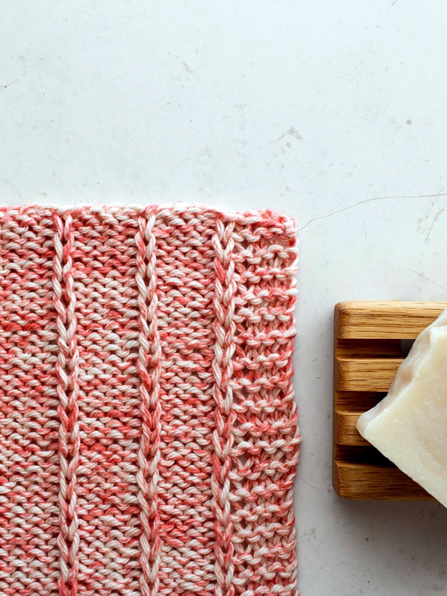 Beginner Dishcloth Knitting Pattern PDF - Delight product image (2)