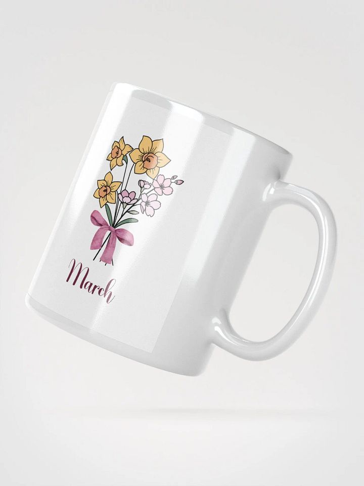 March, Birthday Flower mug product image (4)