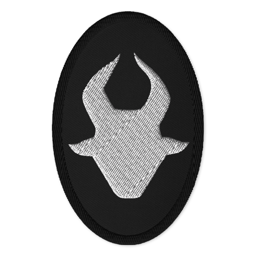 Goat Logo Embroided Patch product image (1)