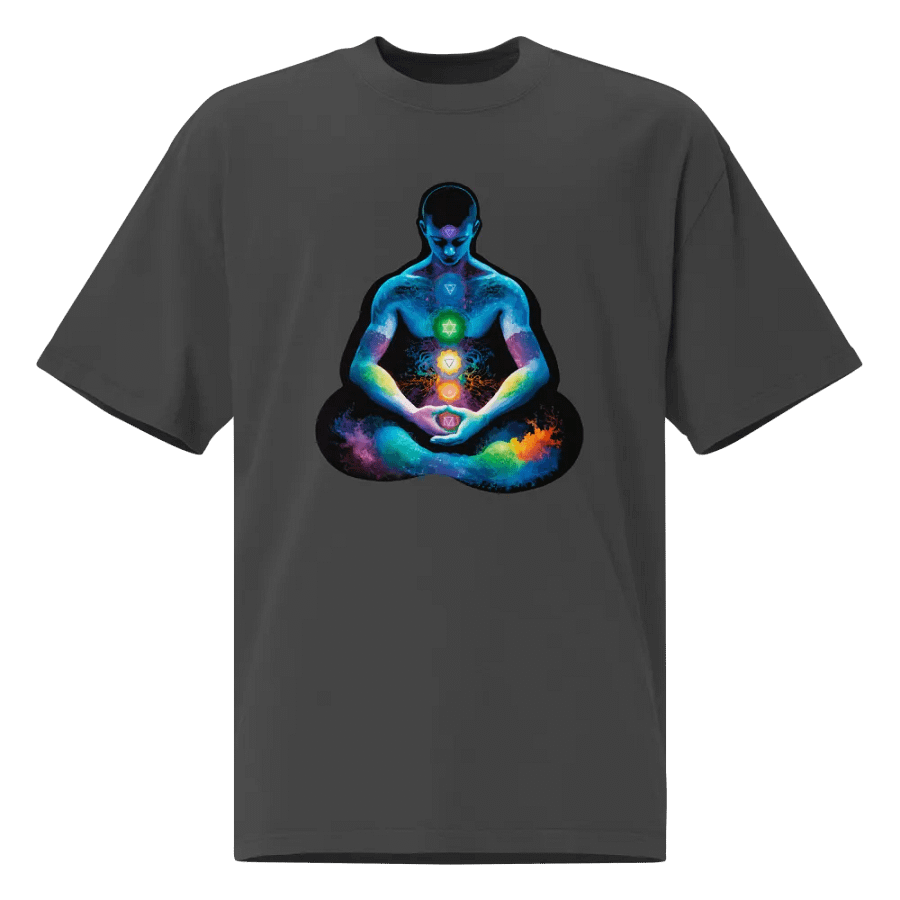 [Meditation] Oversized T-Shirt product image (1)