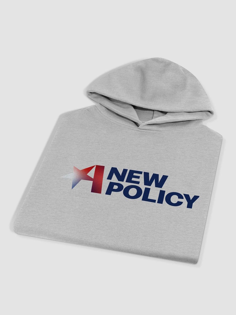 A New Policy Unisiex Pullover Hoodie - Gray product image (4)