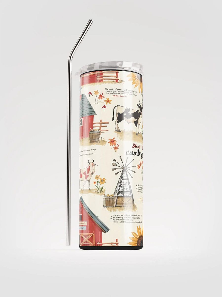 Moo-tiful Farm Life Tumbler: Sippin' with the Herd! product image (1)