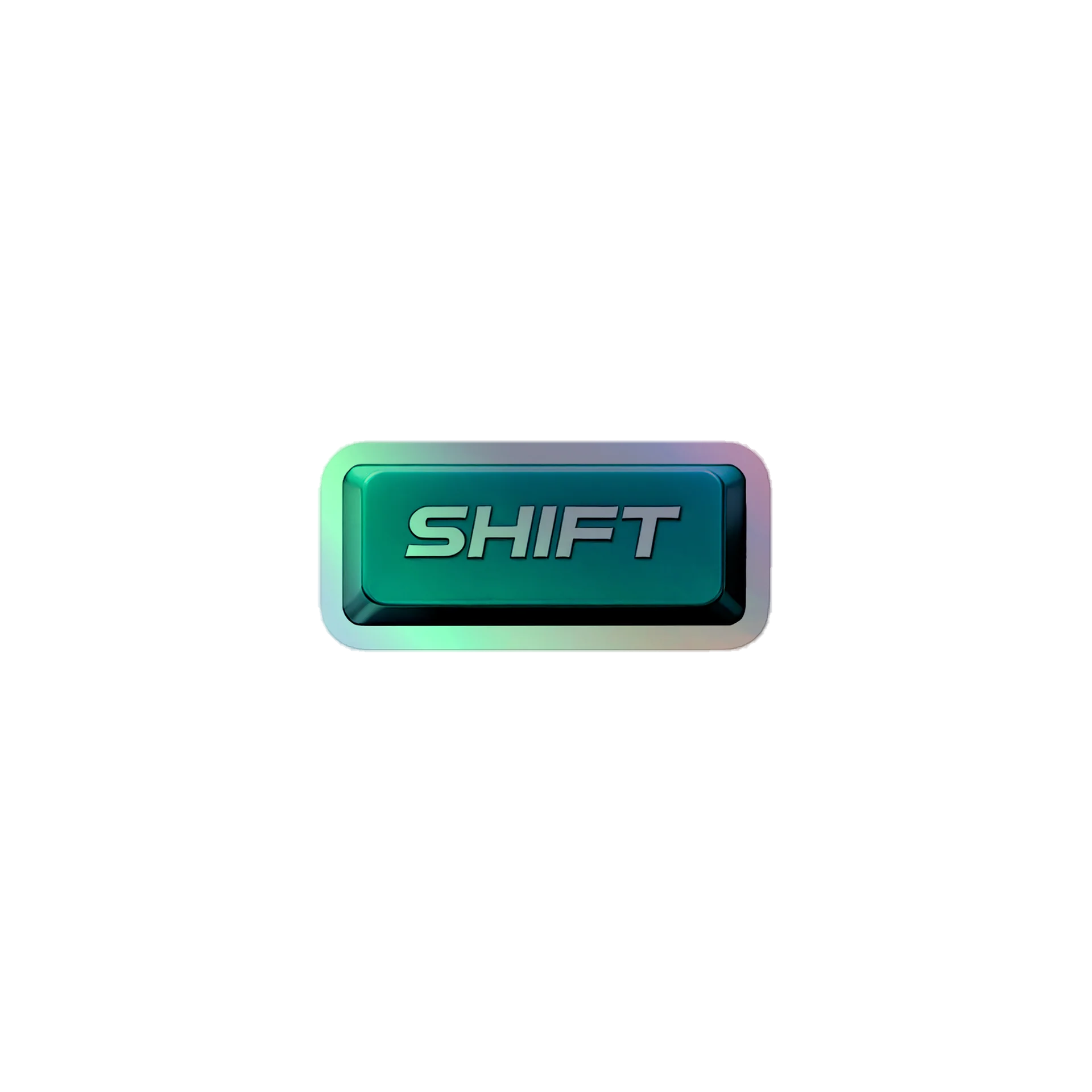 Shift Key Holo Sticker product image (1)