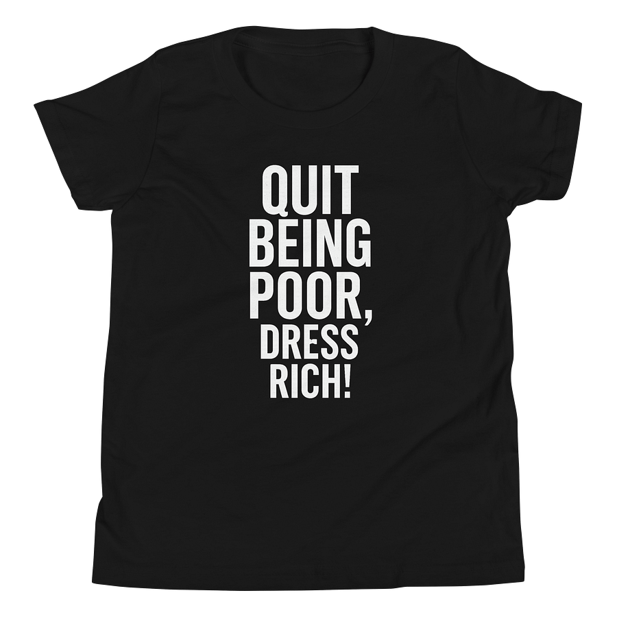 Rich Kid Vibes Youth T-Shirt product image (4)