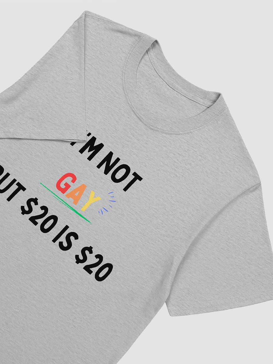 I'm Not Gay But $20 is $20 Unisex T-Shirt V4 product image (2)