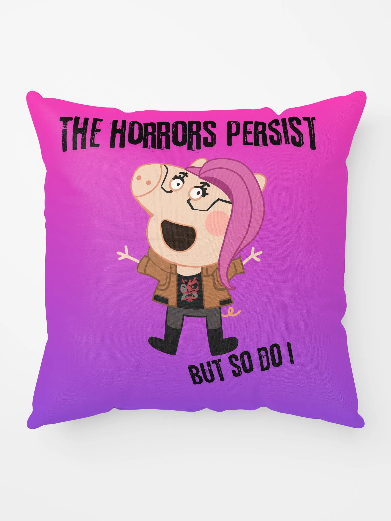 Cursed Pig Pillow product image (1)