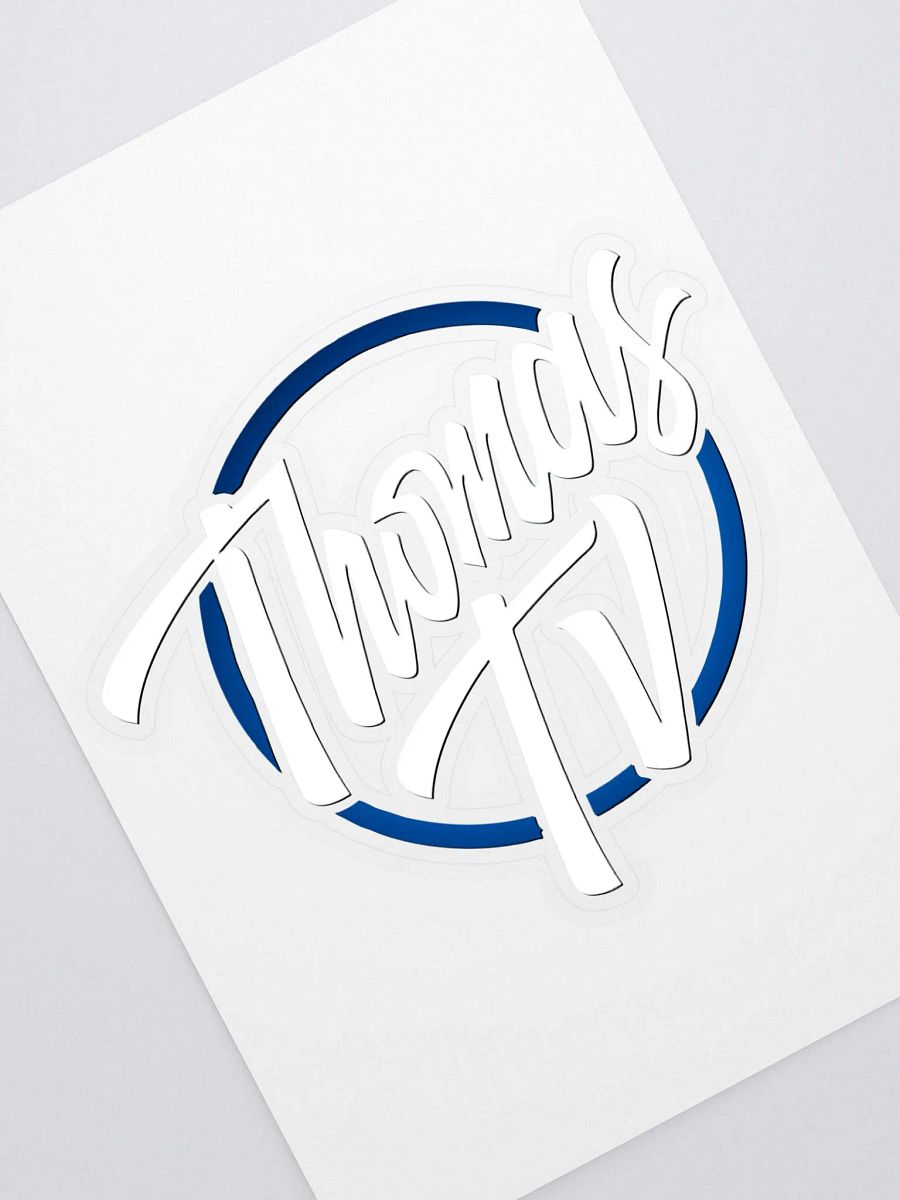 ThomasTV Logo Sticker product image (2)