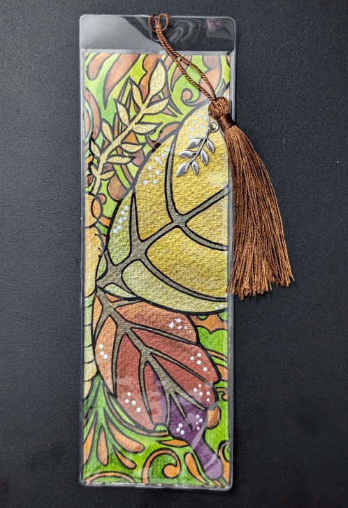 Watercolor Bookmark: Nightsong Moths Set 3 product image (2)