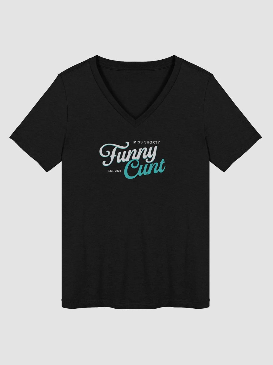 Miss Shorty Funny C!NT Est. 2023 V Neck T product image (1)