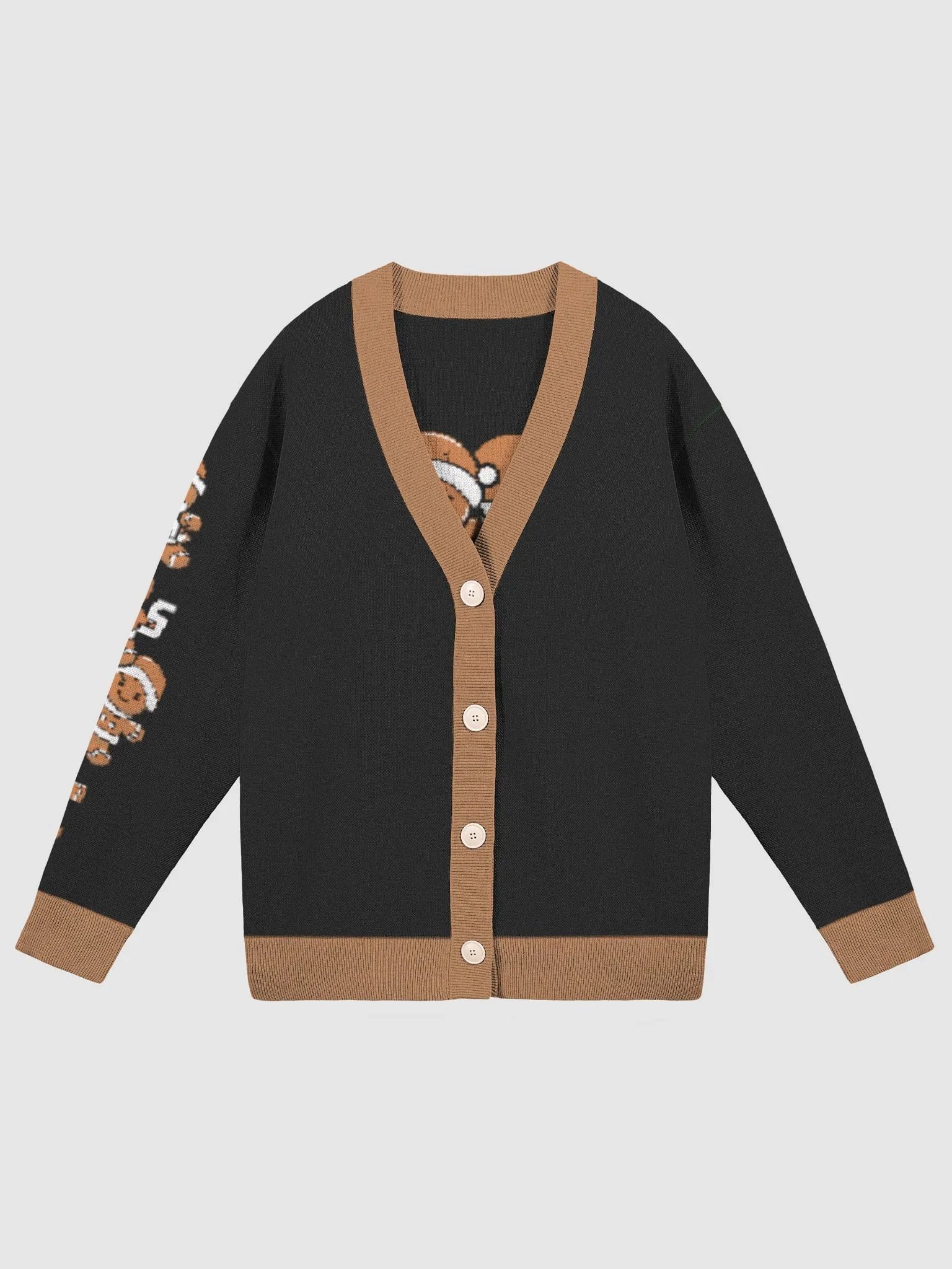 MSLA Holiday Gingerbread Cardigan product image (1)