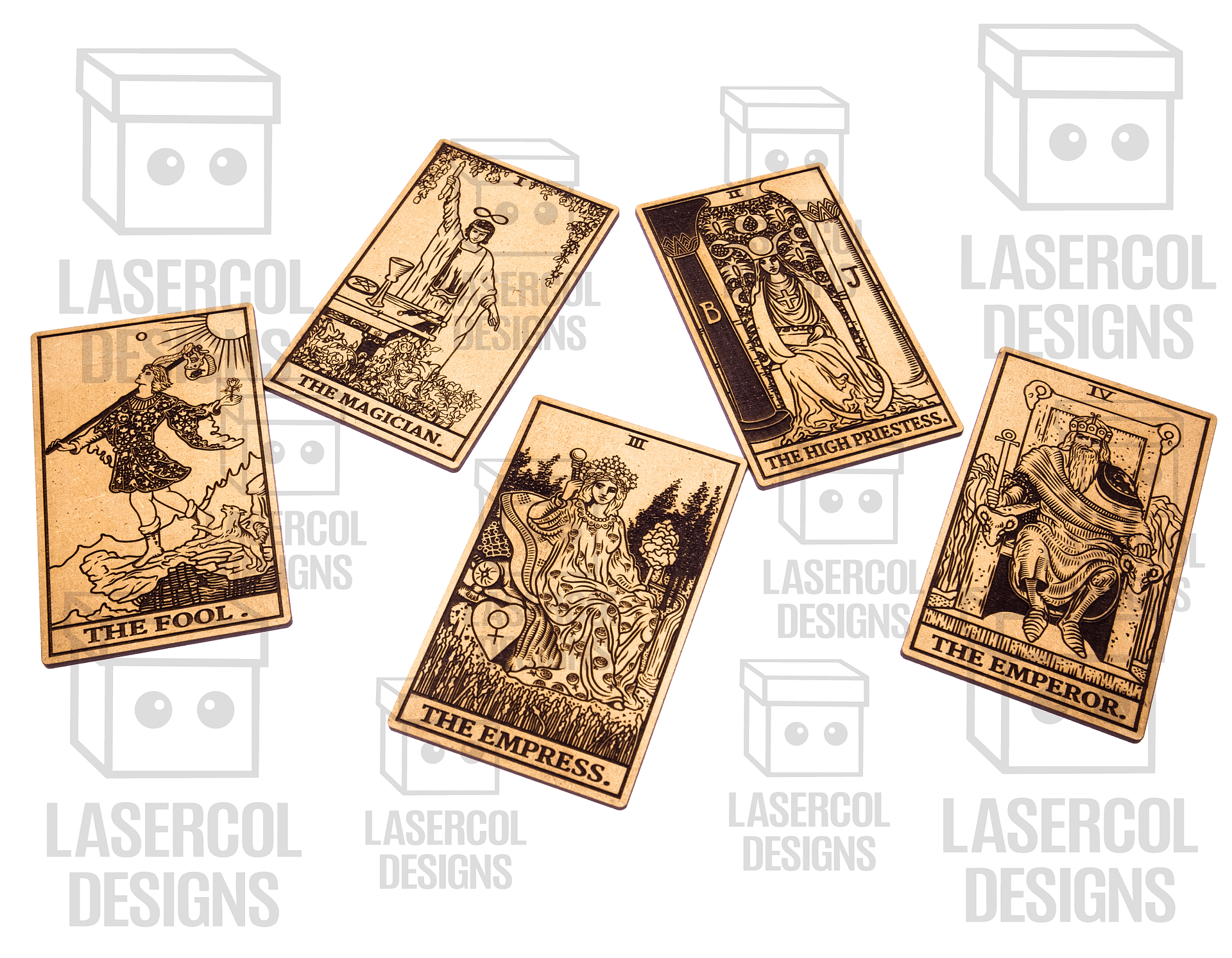 Tarot Cards (Set 1) - Laser Cut Files product image (9)