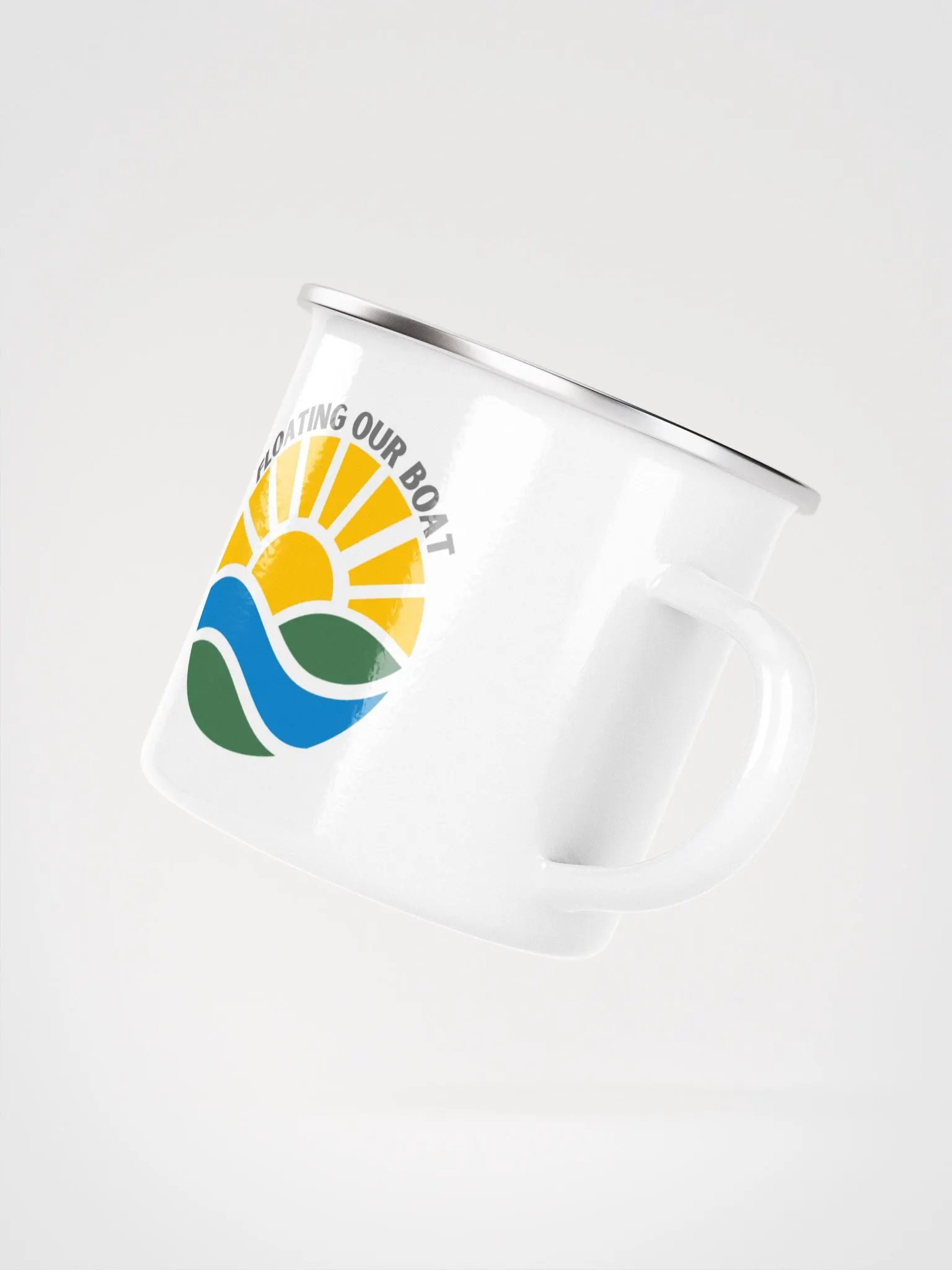 Sunrise Serenity Enamel Mug product image (4)