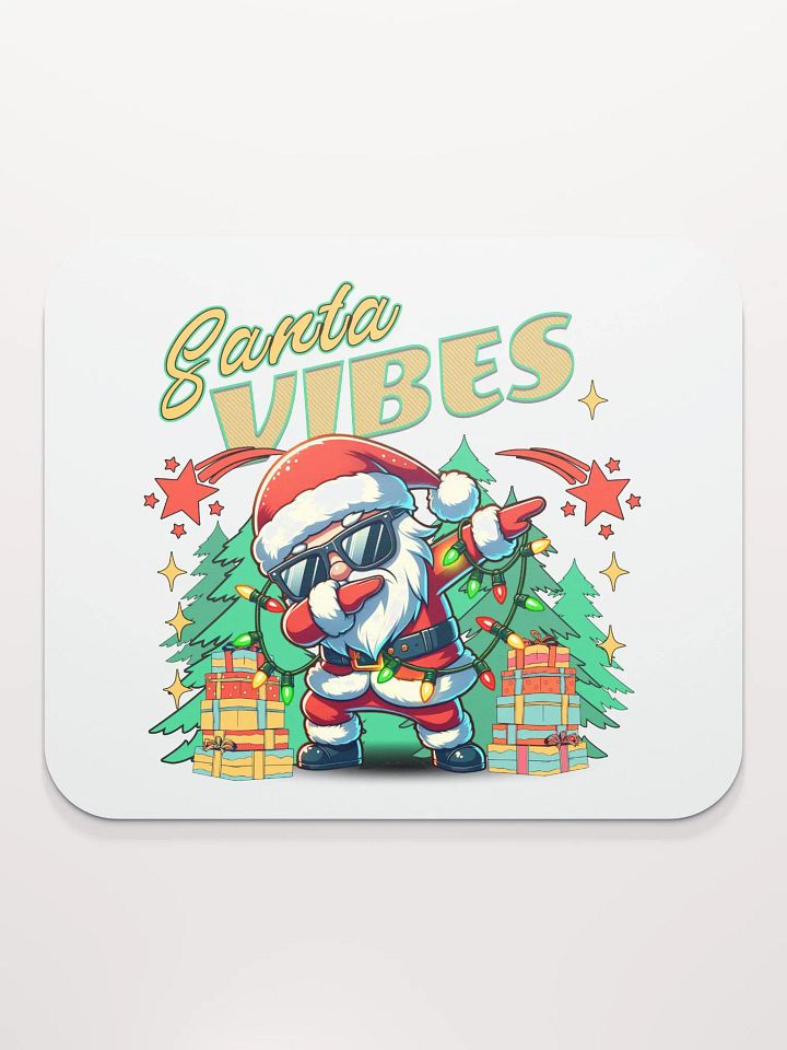 Santa Vibes Dabbing Mouse Pad product image (2)