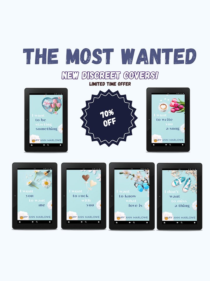 The Most Wanted Bundle (discreet cover) | E-book product image (1)