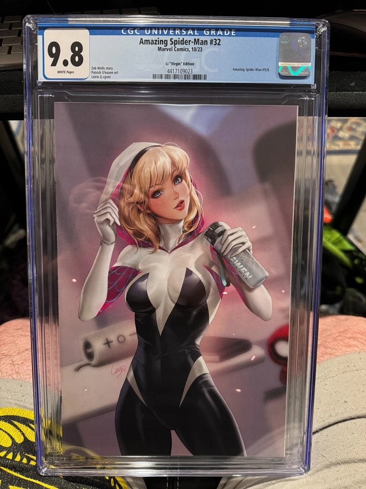 Amazing Spider-Man #32 (2023) | CGC 9.8 | Li Virgin Variant | Spider-Gwen Cover product image (1)
