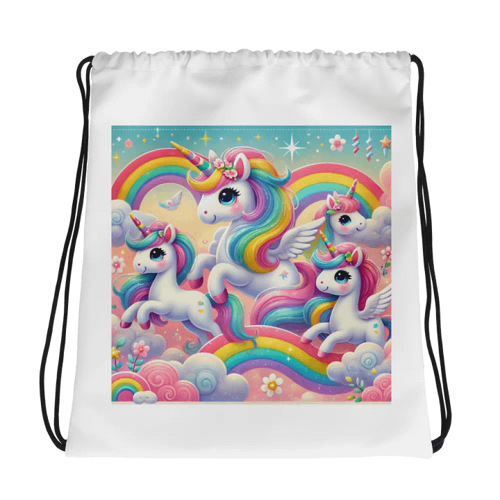 Magical Unicorn Fantasy Drawstring Bag product image (1)