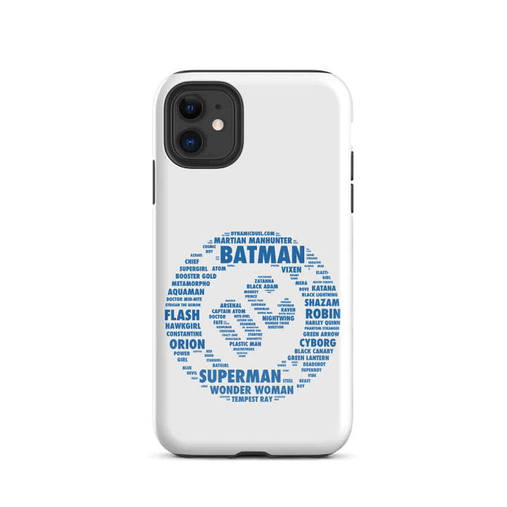DC Names iPhone Case product image (2)