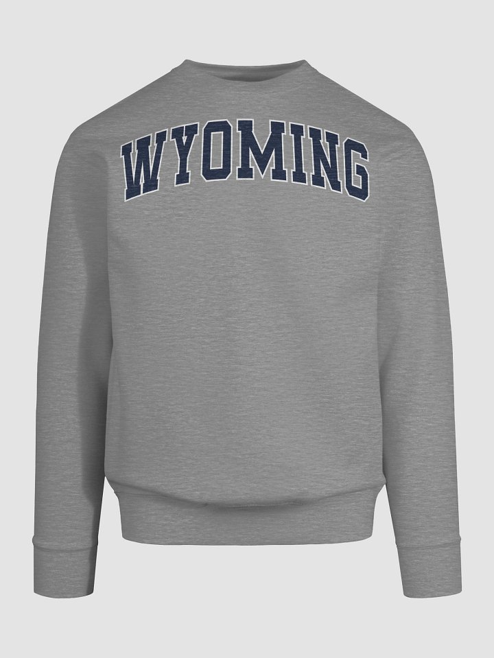 Wyoming Vintage Varsity Premium Sweatshirt product image (113)