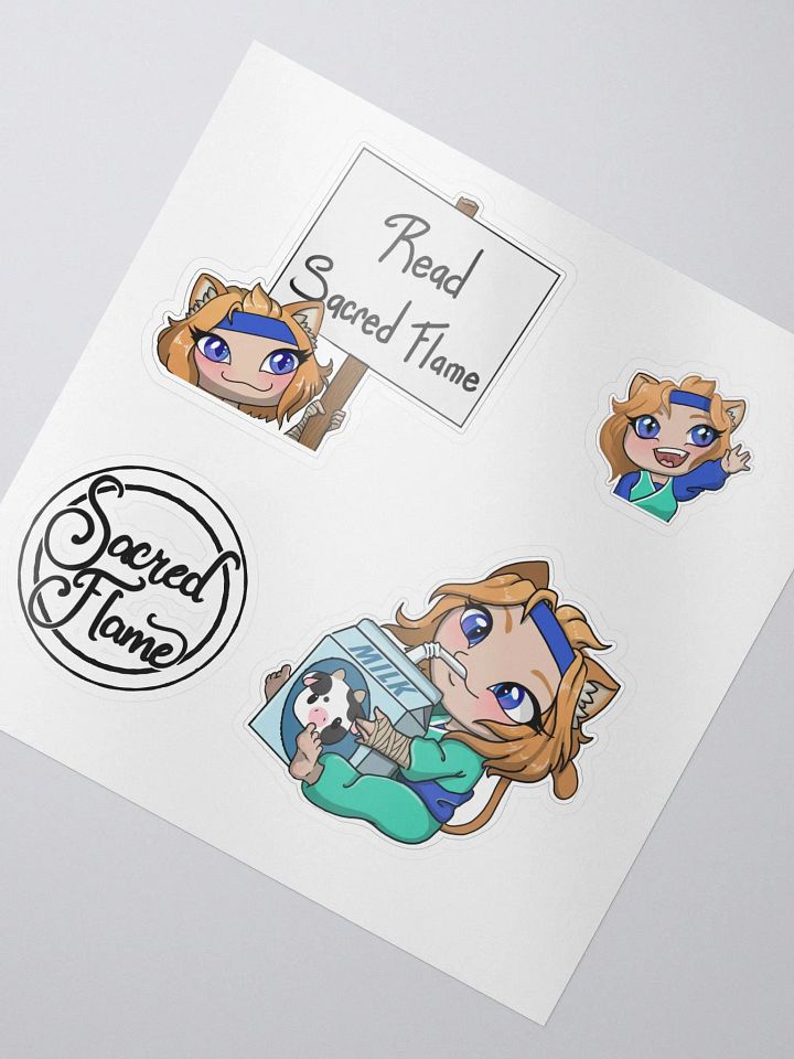 Luna Chibi Sticker Pack product image (2)