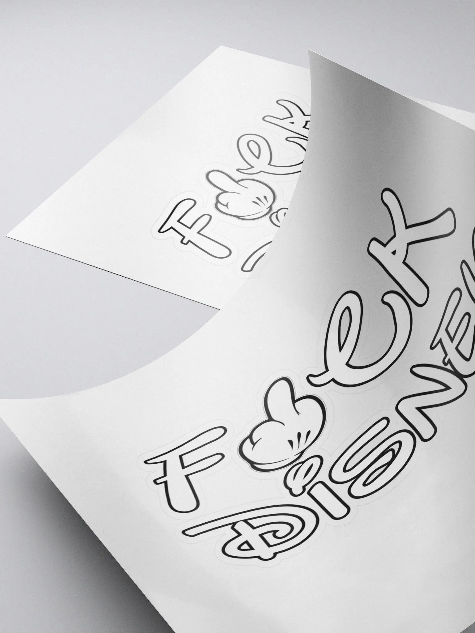 F*ck Disney Sticker! product image (4)