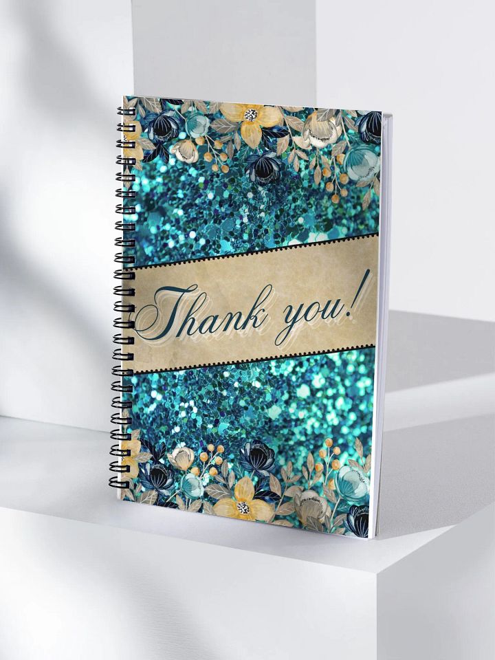 "Ocean Shimmer" Gratitude Journal - Melody and Mural Marketplace Collection product image (1)
