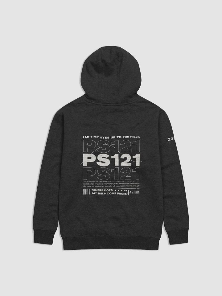 PS121 Hoodie Black (back) product image (1)