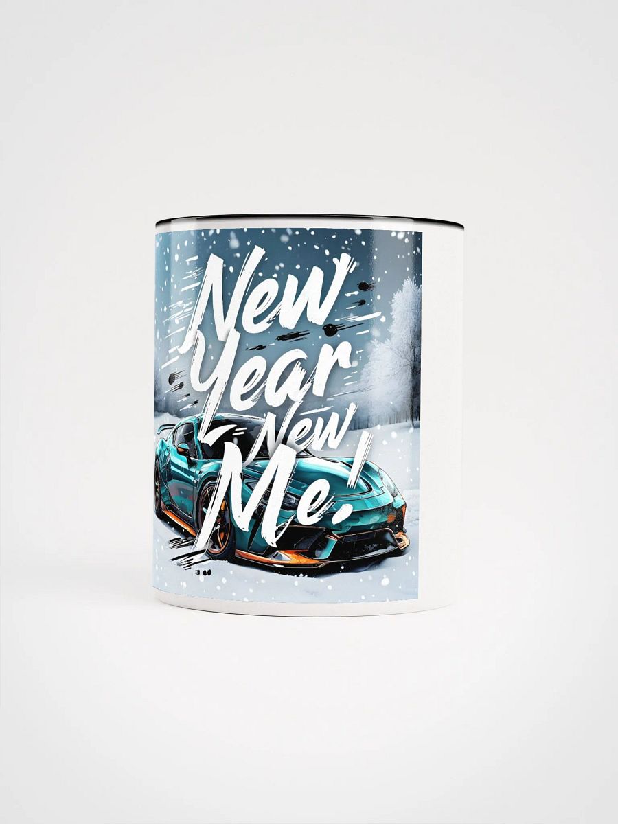 Snowy Drive New Year Mug product image (3)