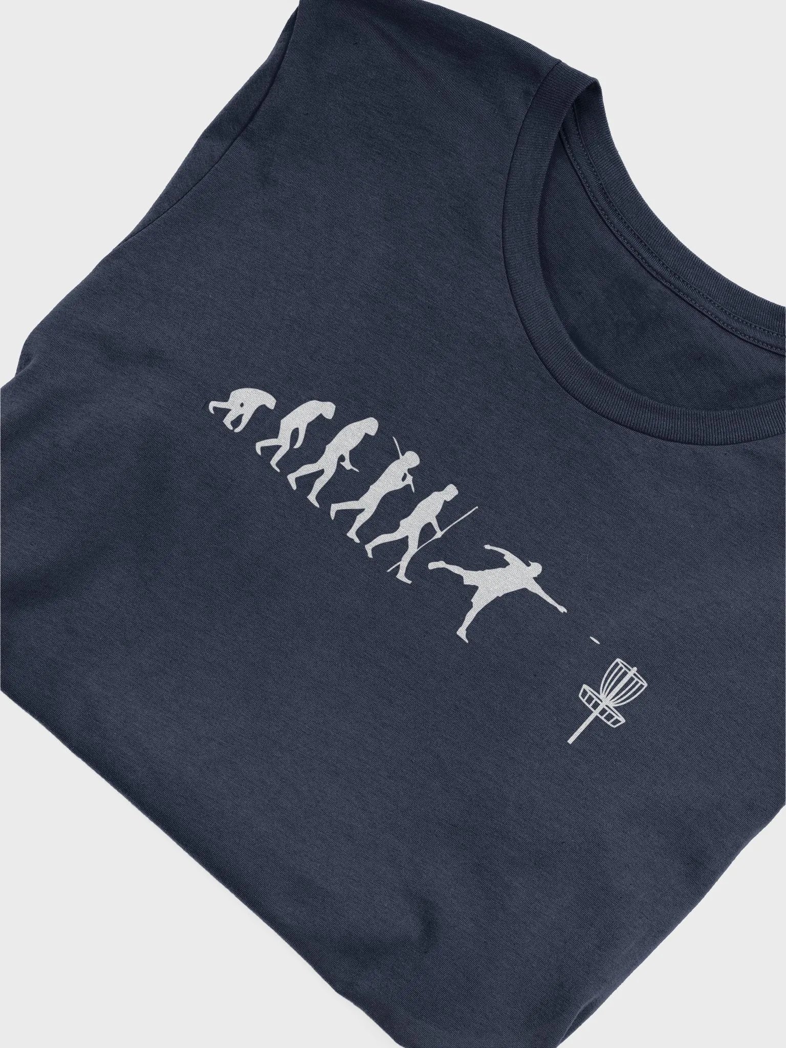 Evolution disc golf - t-shirt product image (4)