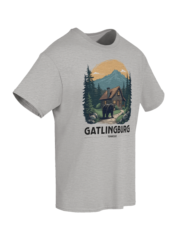 Gatlinburg, Tennessee Cabin in the Mountains Tee product image (2)