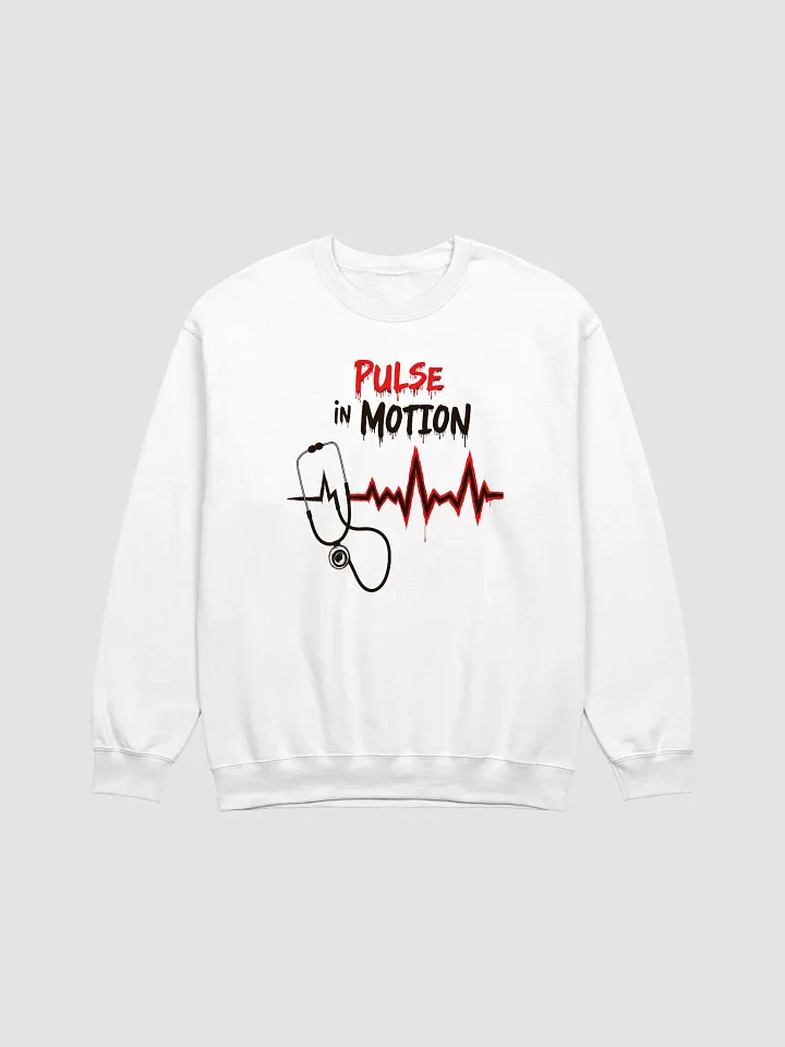 Pulse in Motion EKG Crewneck Sweatshirt product image (5)
