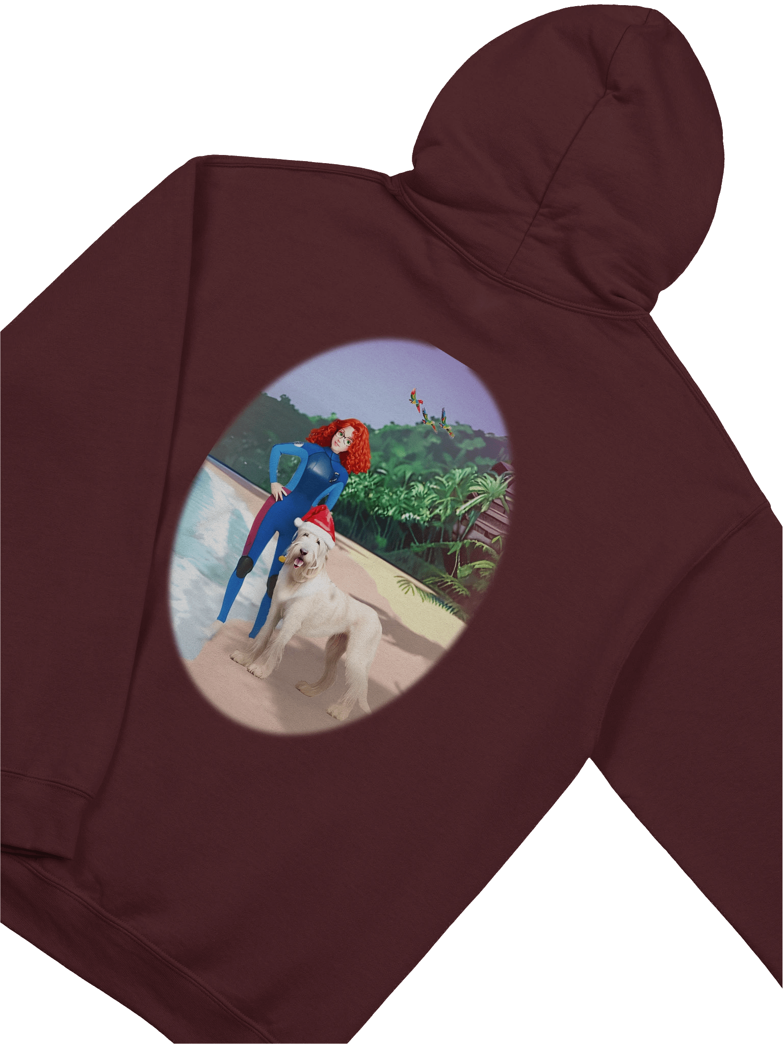 Holiday Adventure Hoodie: Molly & Grainne’s “Jingle in the Jungle” product image (28)