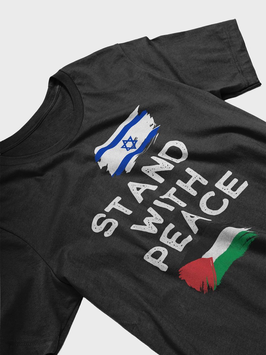 Stand with peace Israel Palestine Flag T-Shirt product image (3)