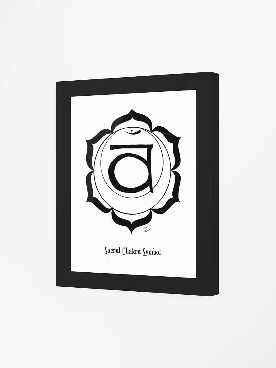 Sacred Chakra Framed Art product image (3)