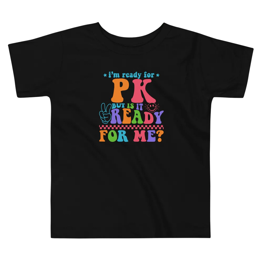 Playful Pre-K Ready Toddler T-Shirt product image (3)