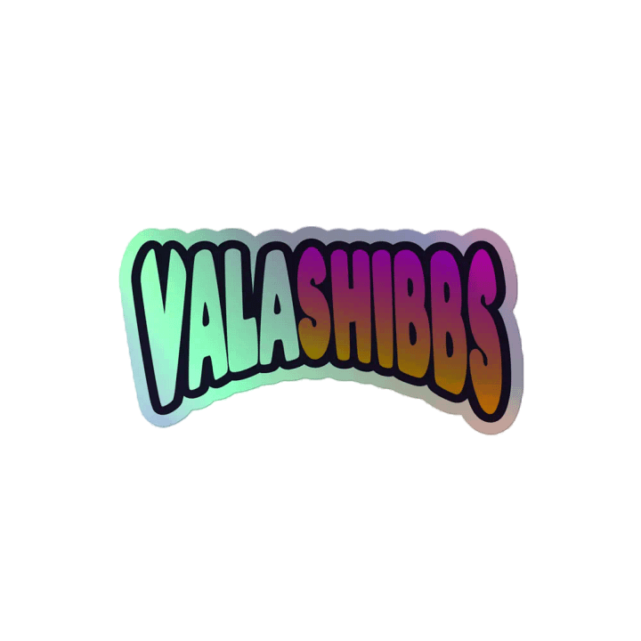 Holographic Classic ValaShibbs Sticker product image (2)