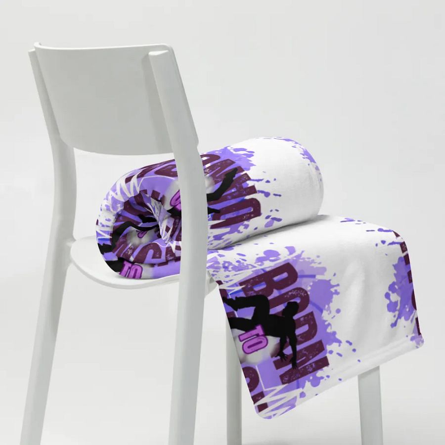 Born to Dance His Silhouette Throw Blanket product image (20)