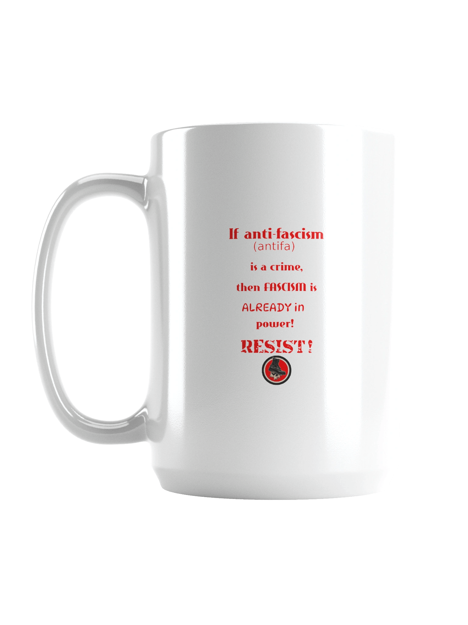 Resist Fascism Mug product image (1)