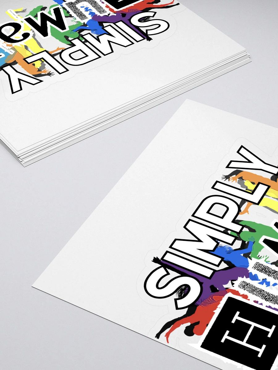 Simply Human Sticker product image (4)