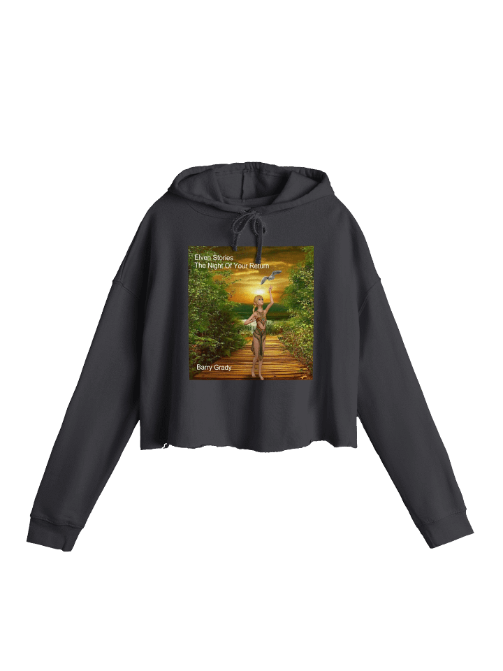 'Elven Stories - The Night Of Your Return' Women's Cropped Hoodie product image (3)